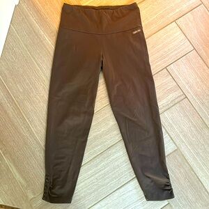 Matilda Jane Brown Leggings with Button Detail M